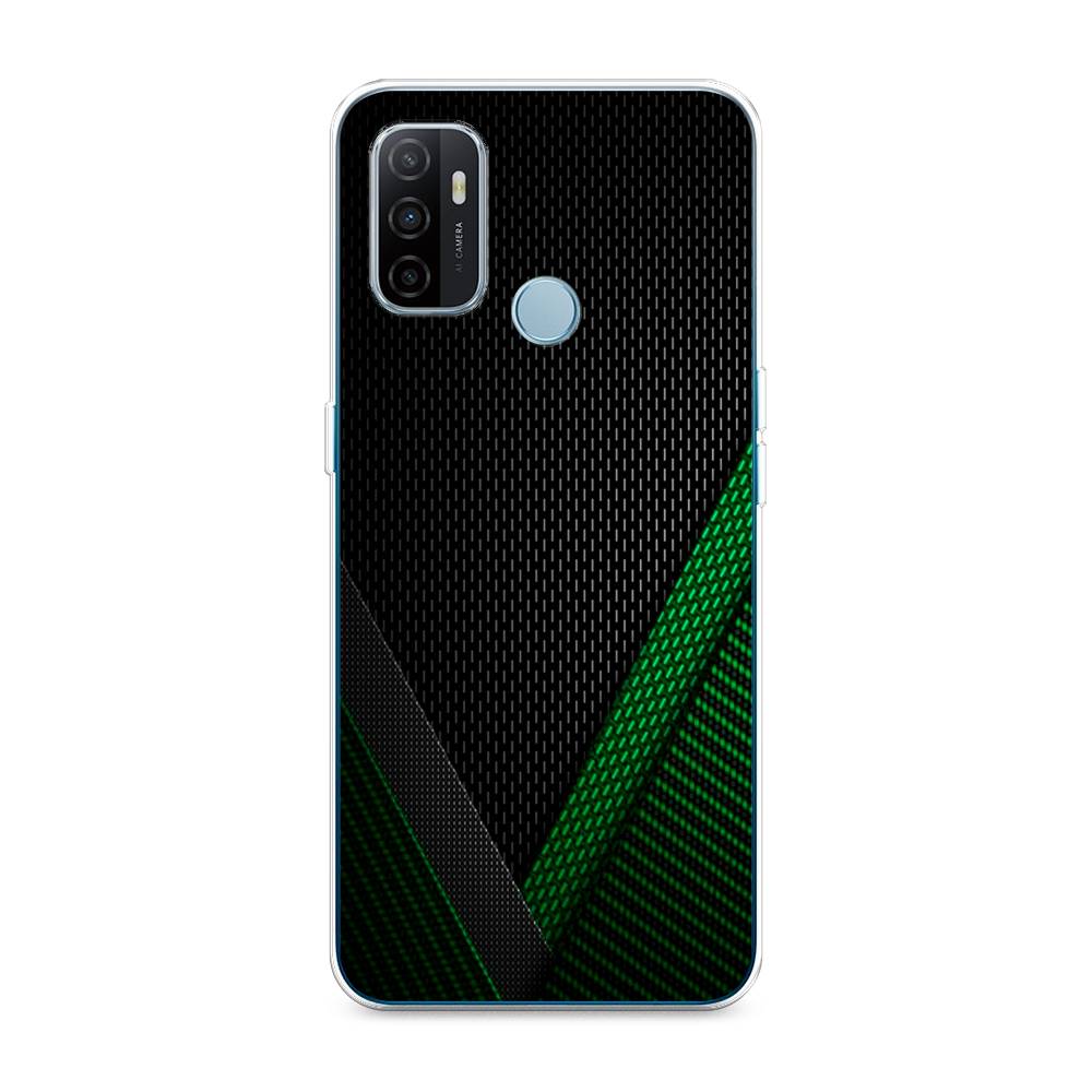 

Чехол Awog на Oppo A53 "Зеленый карбон", Разноцветный, 254350-3