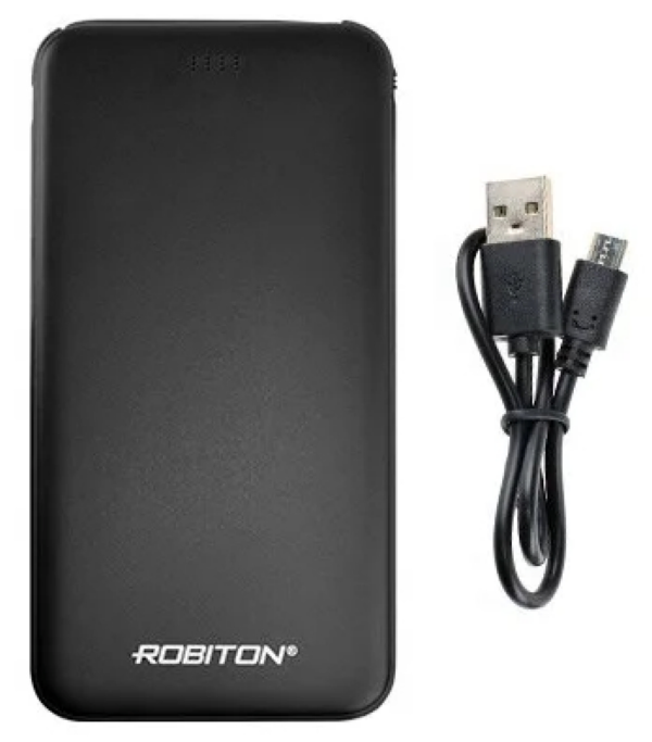 

Аккумулятор внешний универсальный 4000мАч черный, Micro-USB - Type С, блистер