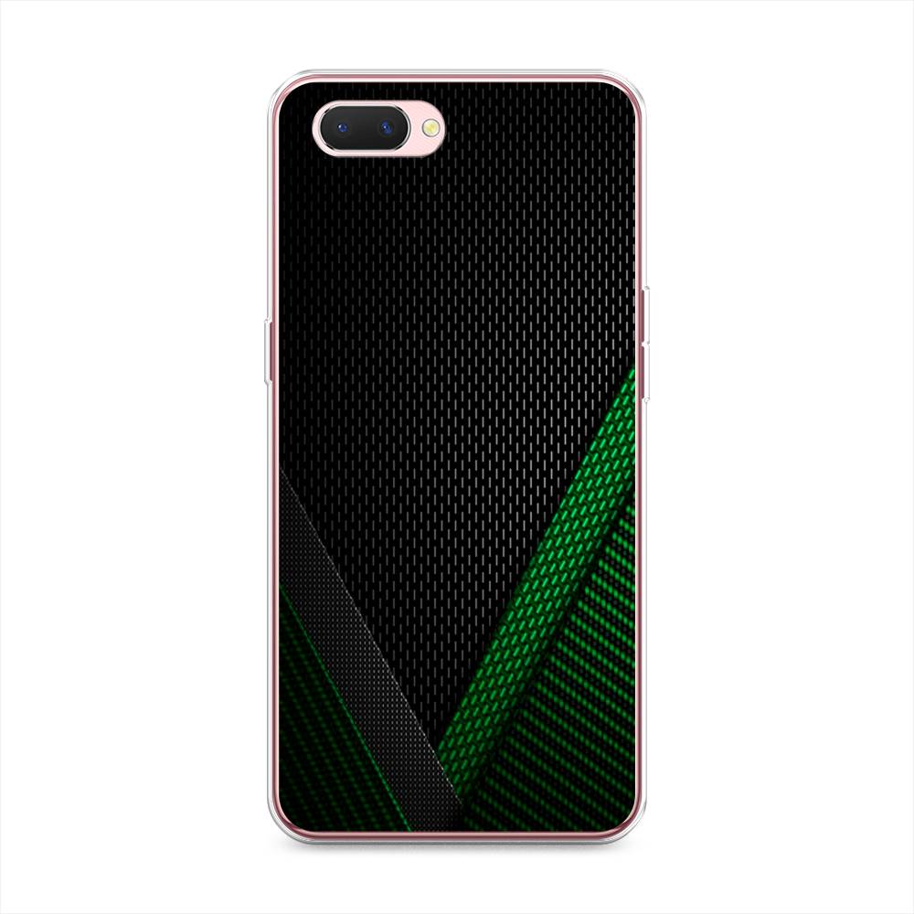 

Чехол Awog на Oppo A3s "Зеленый карбон", Разноцветный, 252050-3