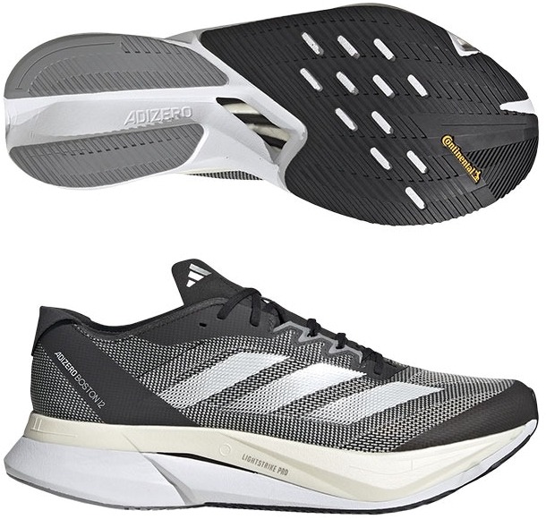

Кроссовки мужские Adidas ADIZERO BOSTON 12 M серые 10.5 UK, Серый, ADIZERO BOSTON 12 M