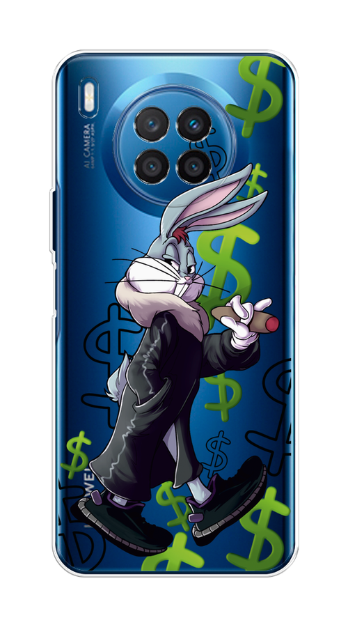 

Чехол на Huawei Nova 8i "Rich Bugs Bunny", Зеленый;черный;голубой, 6106350-6