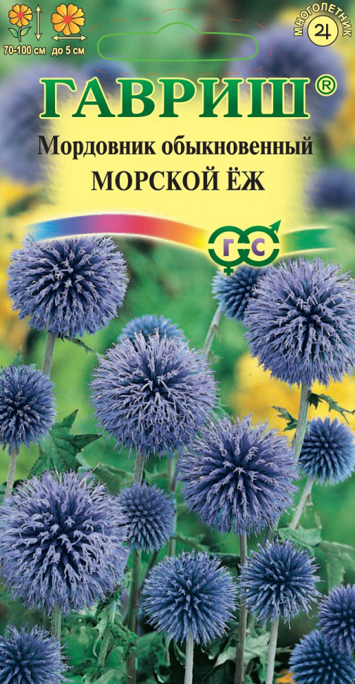 

Семена мордовник Морской еж Гавриш 005052-10 10 уп.