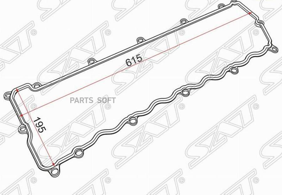 

Прокладка Крышки Клапанной Isuzu 4hf1 Sat арт. K8970198450