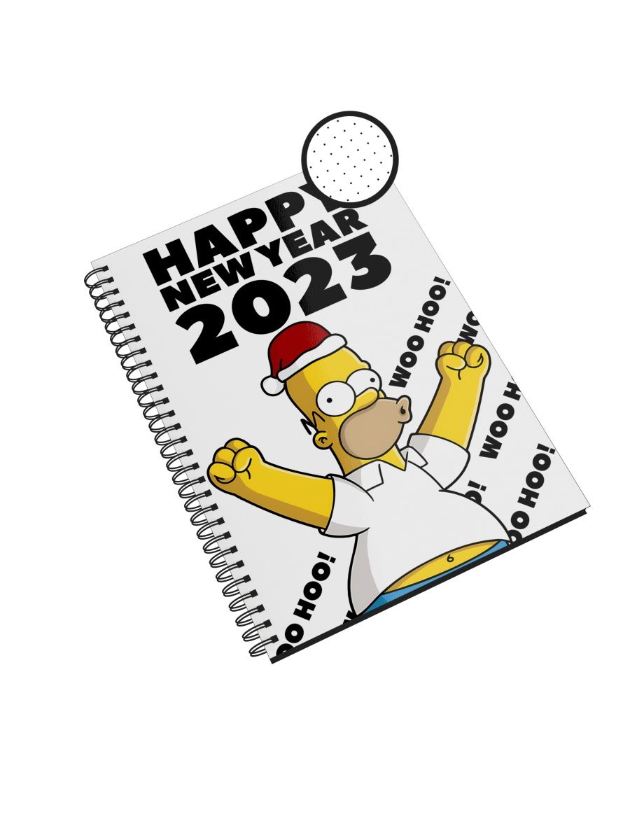 

Блокнот Каждому Своё "The Simpsons/Симпсоны/2023" NP-NY1-A5/7 A5 48л в точку, NP-NY1-A5/7