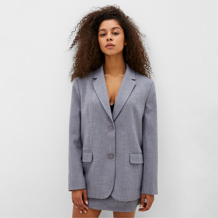 Пиджак женский MIST 9952961 серый 48-52 RU 9852₽