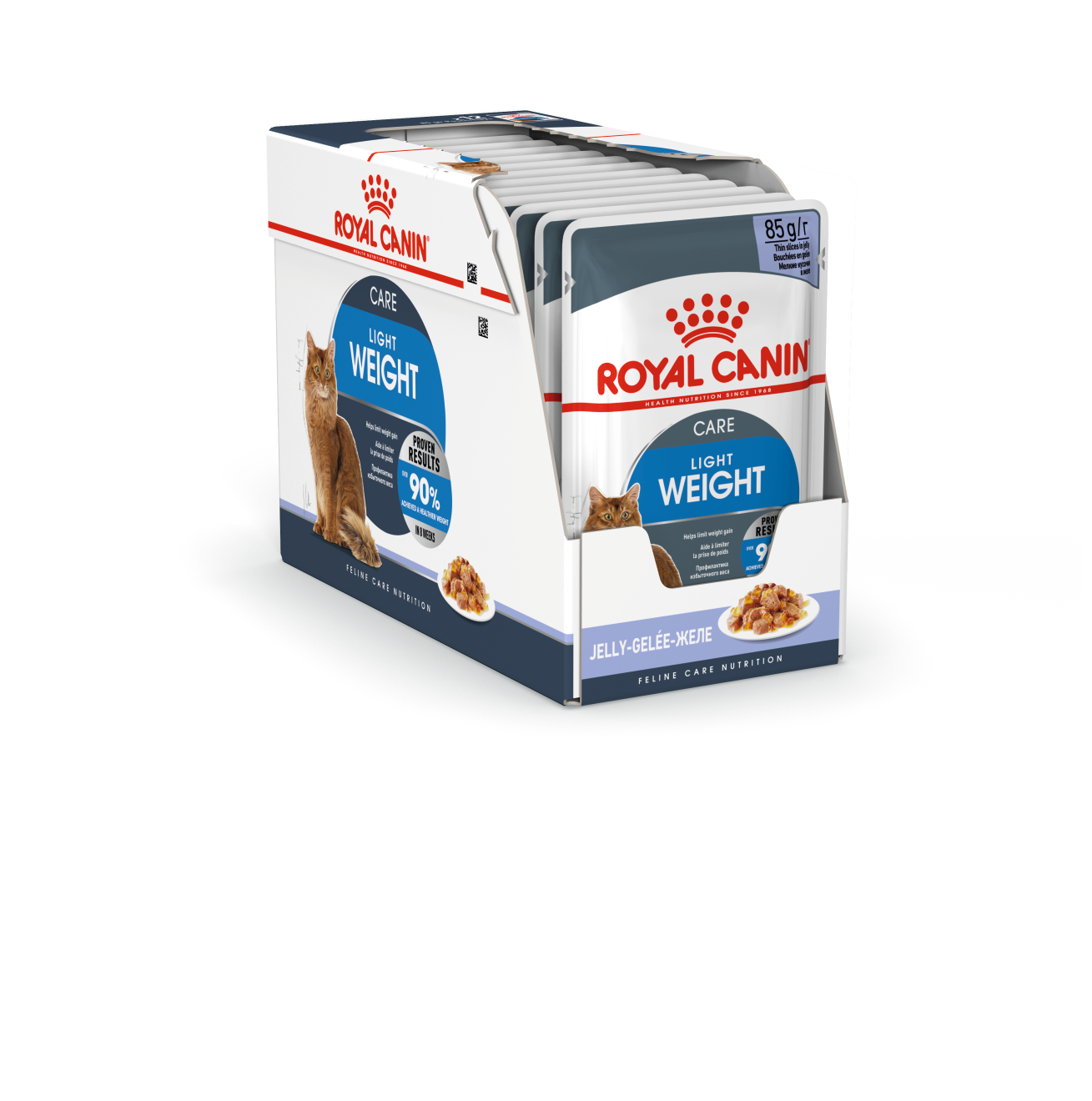 фото Влажный корм для кошек royal canin wet ultra light, диетический, мясо, 12шт по 85г