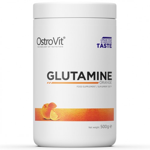 Л-Глютамин, OstroVit Glutamine - 500 гр, апельсин