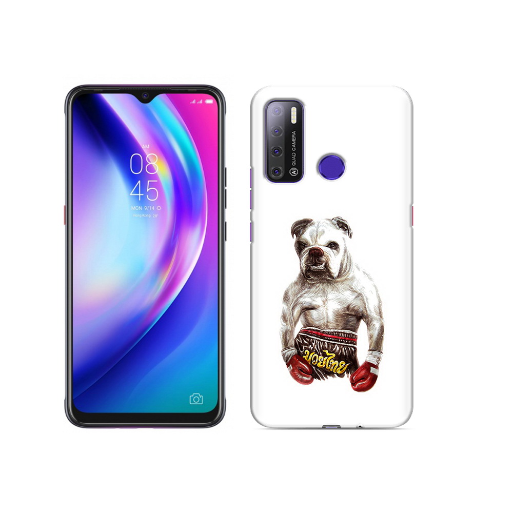 

Чехол MyPads Tocco для Tecno Pouvoir 4 боксер, Прозрачный, Tocco