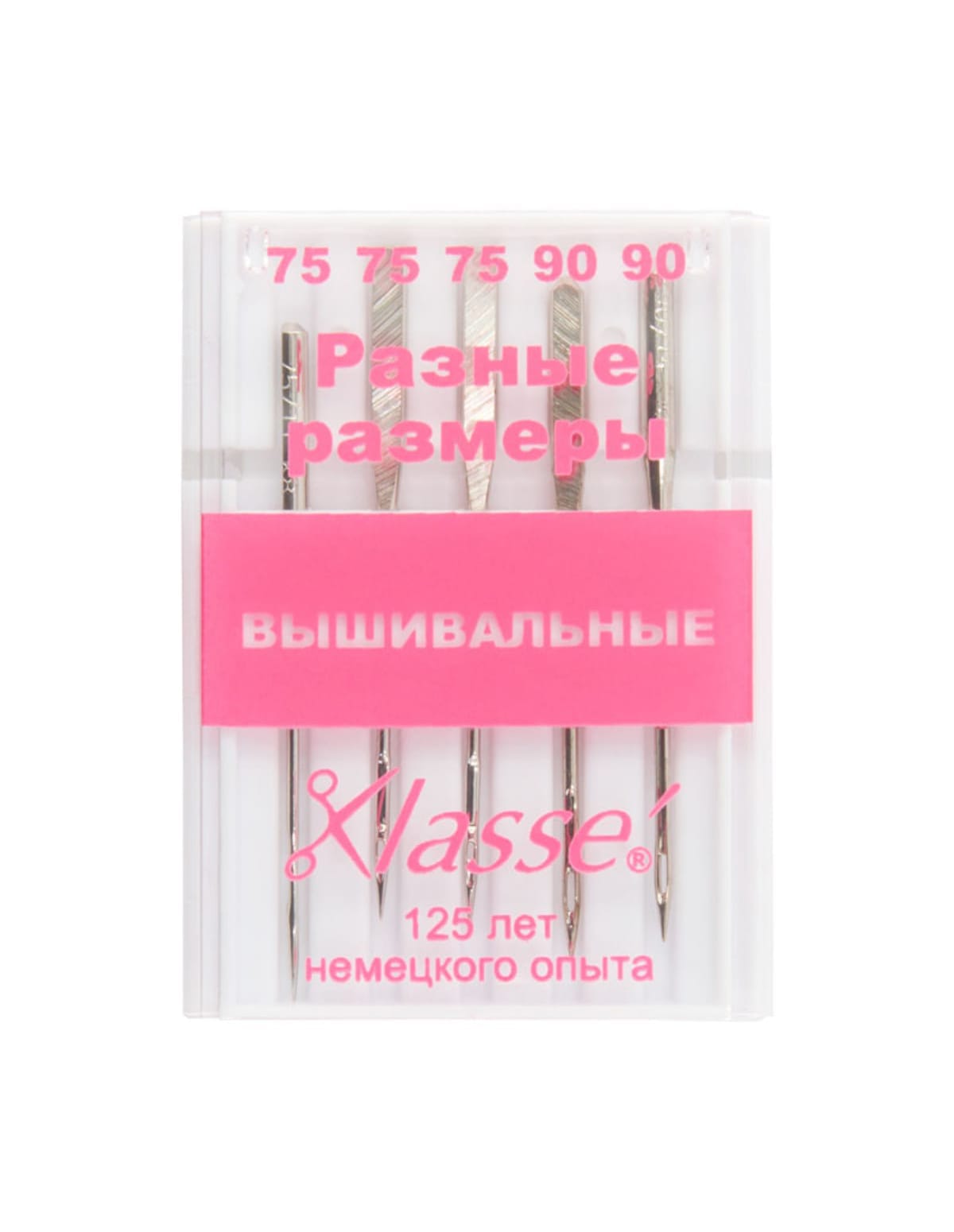 

Иглы для бытовых швейных машин вышивальные N75, 90 N75/11,N90/14