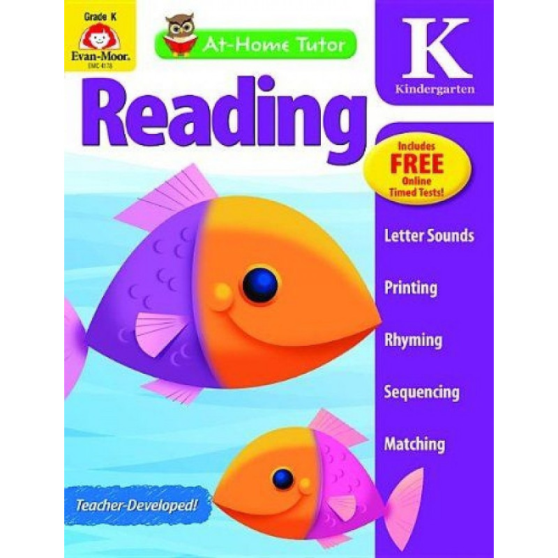 

Книга At-Home Tutor: Reading, Grade K