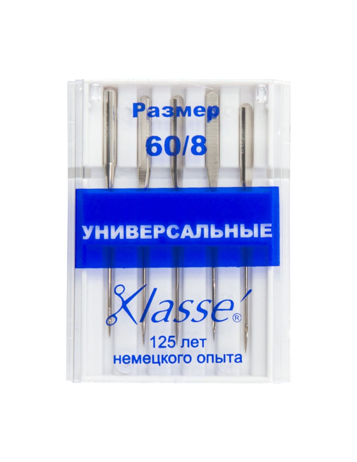 

Иглы для бытовых швейных машин универсальные N 60 N60/8