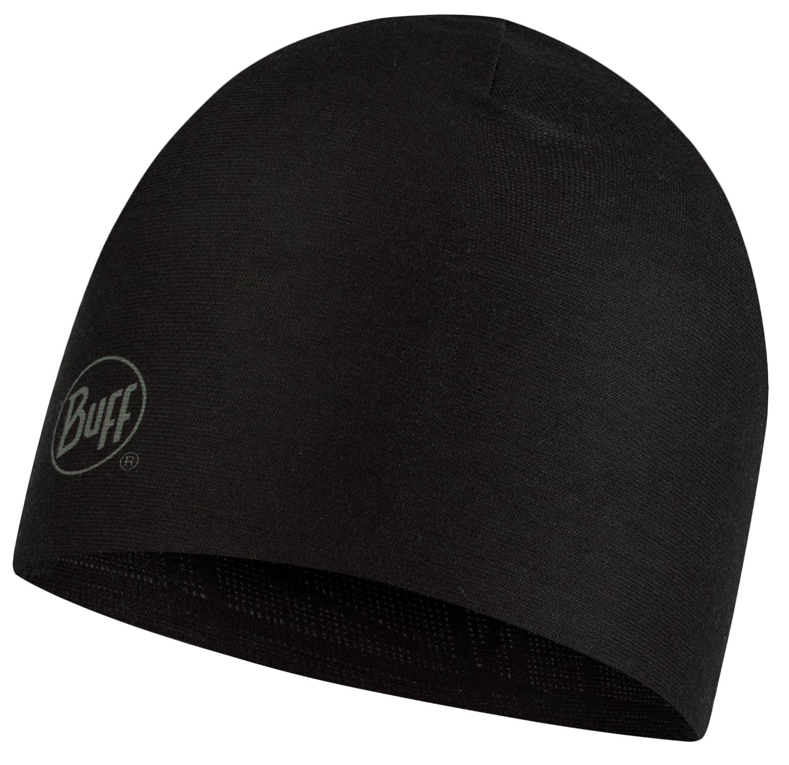 

Шапка бини мужская Buff Microfiber Reversible Hat embers black, Черный, Microfiber Reversible Hat