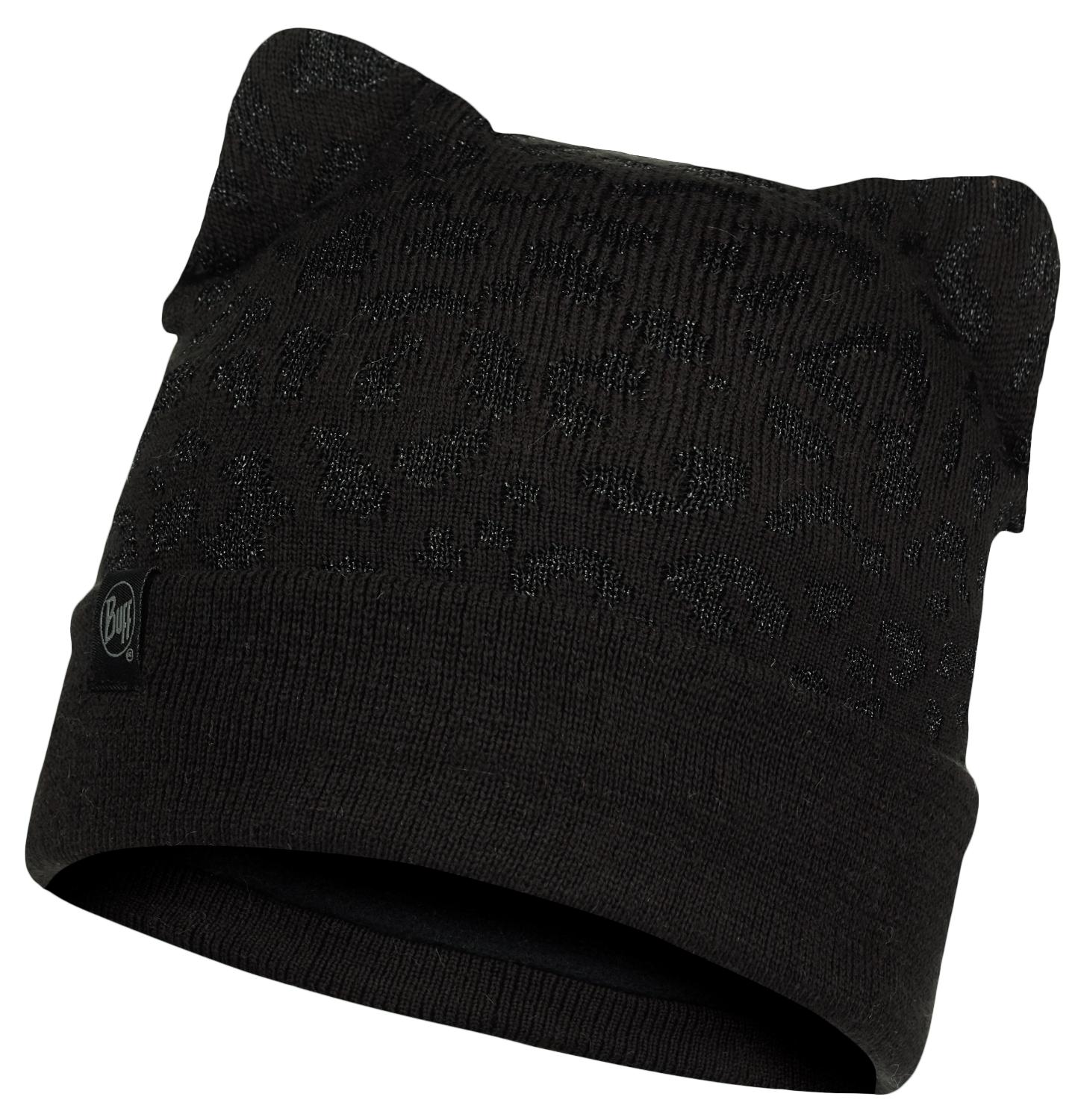 фото Шапка детская buff jr knitted & fleece hat alisa black р.onesize