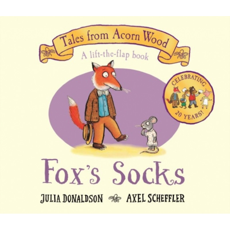 фото Книга acorn wood foxs socks macmillan