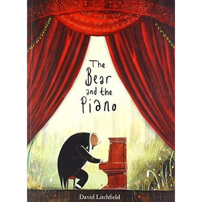 фото Книга bear and the piano hachette