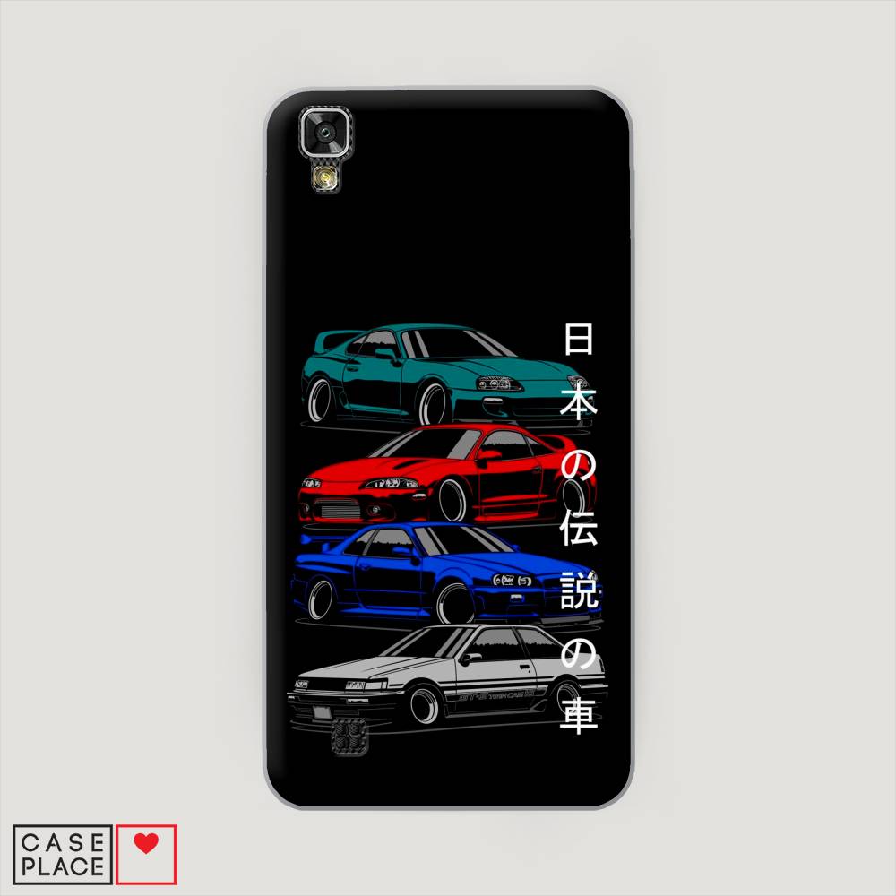 

Чехол Awog на LG X Power (K220DS) "JDM Legend cars", Зеленый;красный;синий, 82350-5
