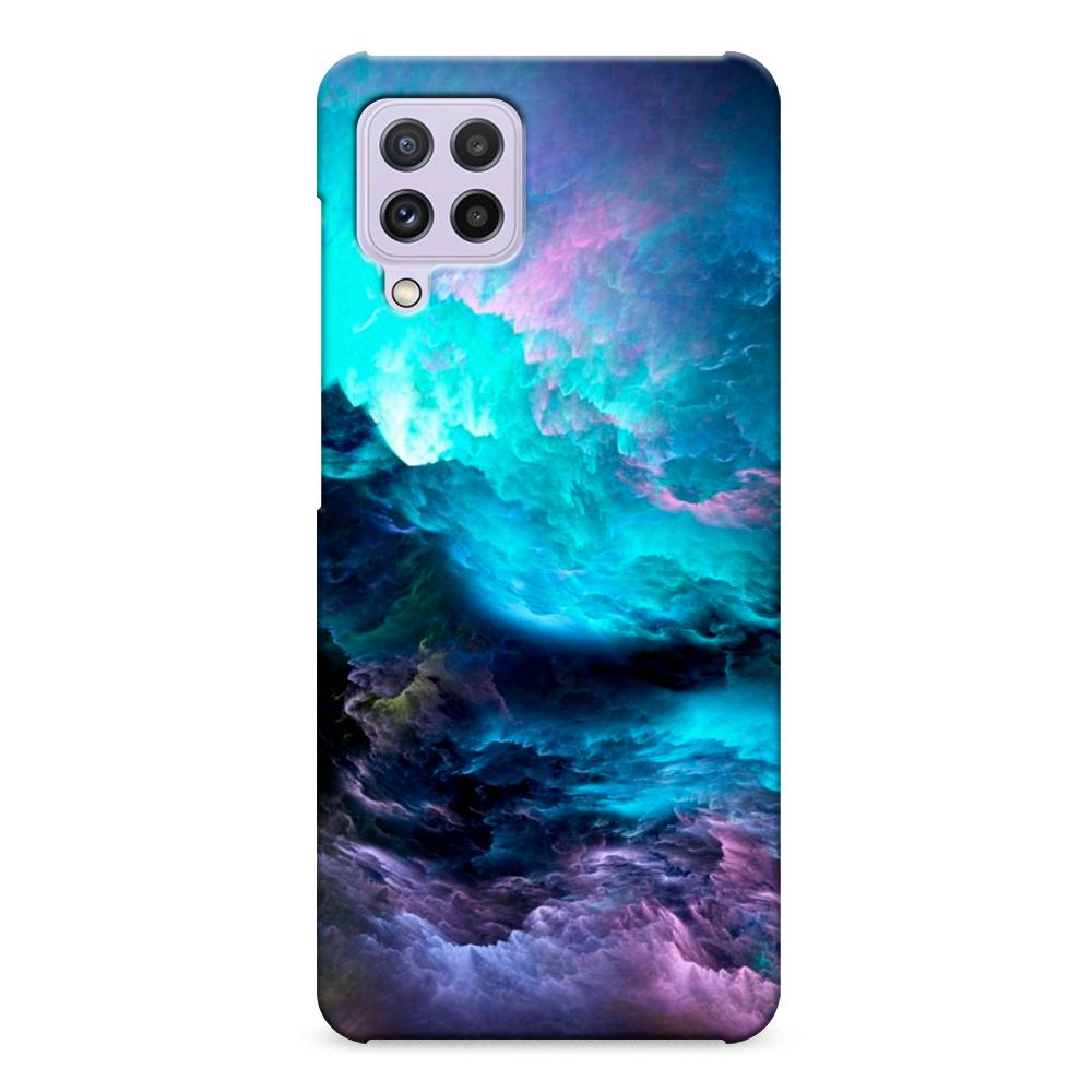 

Пластиковый чехол "Бирюзовое небо" на Samsung Galaxy A22