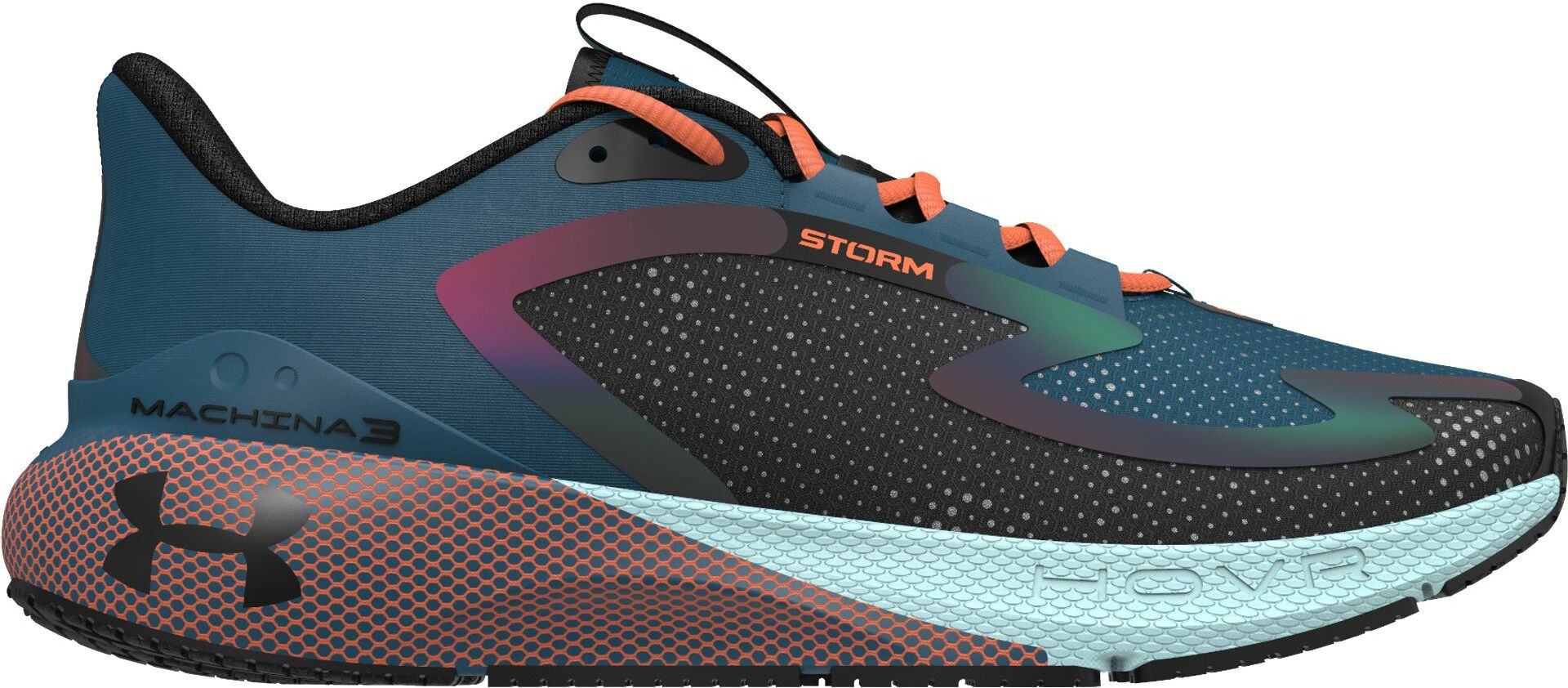 

Кроссовки женские Under Armour Ua W Hovr Machina 3 Storm синие 9.5 US, Синий, Ua W Hovr Machina 3 Storm