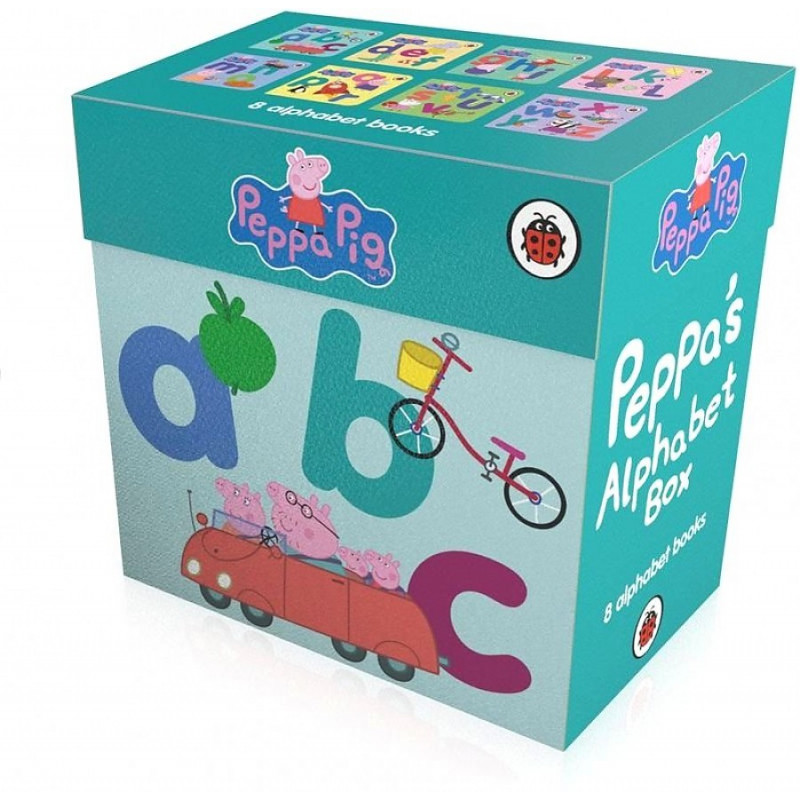 

Peppas Alphabet Box (8-board book set)