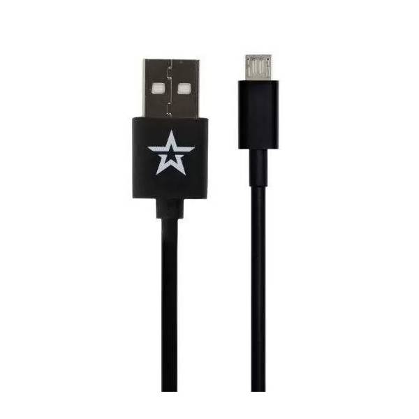 Кабель Red Line Армия России USB - Micro-USB, 2 А, 2 м, черный