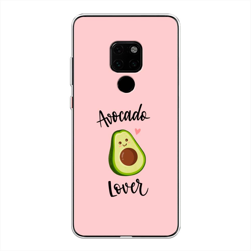 

Чехол на Huawei Mate 20 "Avocado lover", Розовый;зеленый, 66850-6