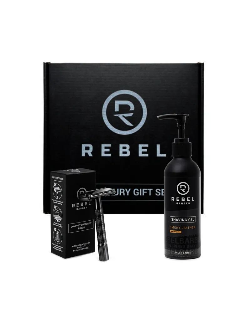 Подарочный набор REBEL BARBER Starter Shaving Set