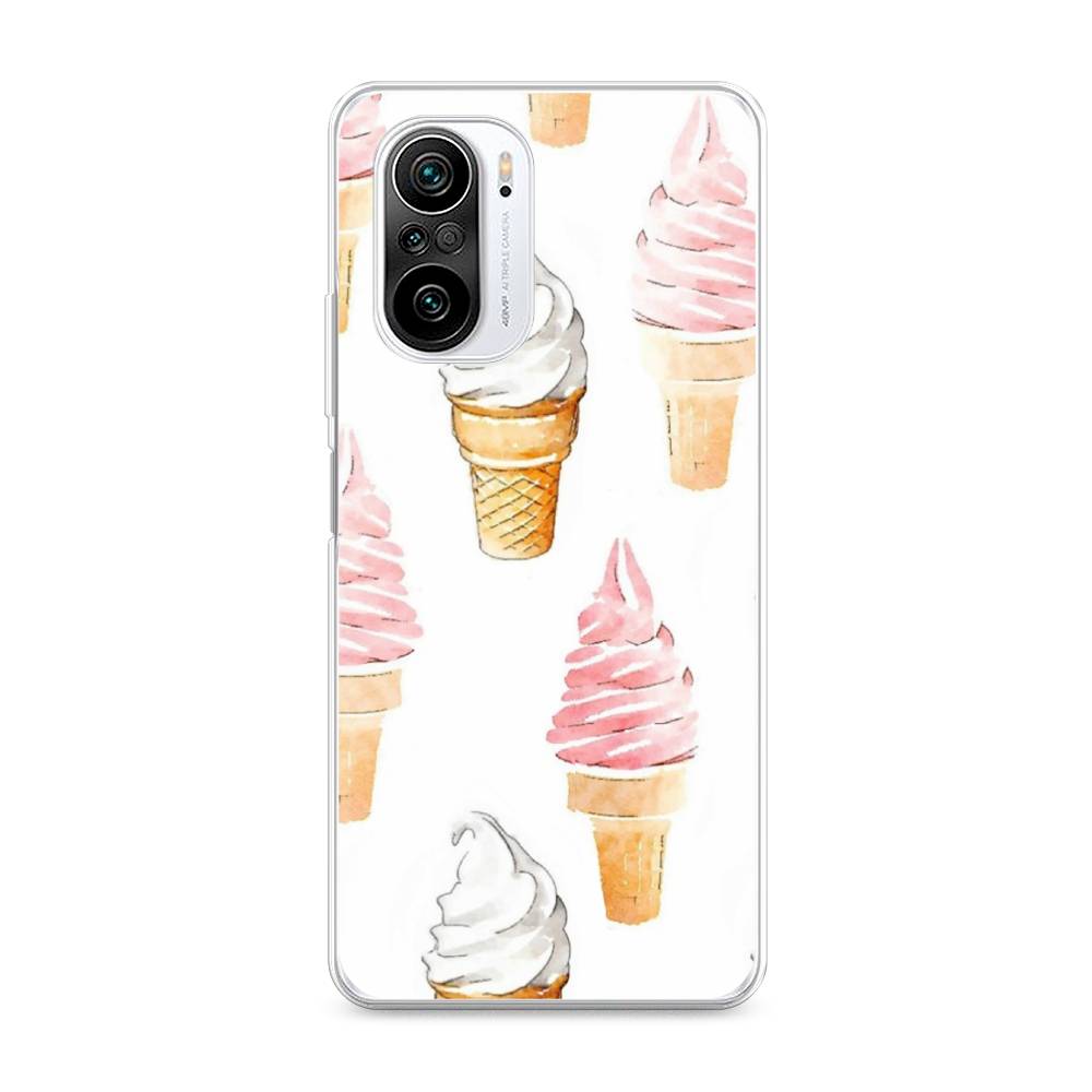 

Чехол Awog на Xiaomi Redmi K40 "Нарисованное мороженое", Разноцветный, 310950-10