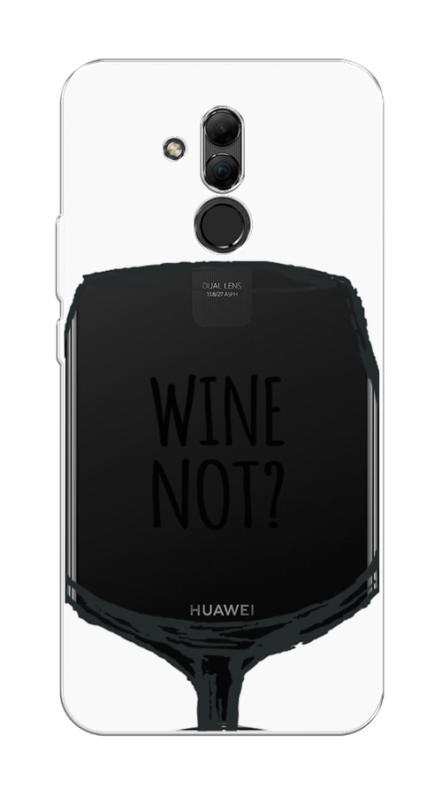

Чехол на Huawei Mate 20 Lite "Wine not white", Белый, 66650-6