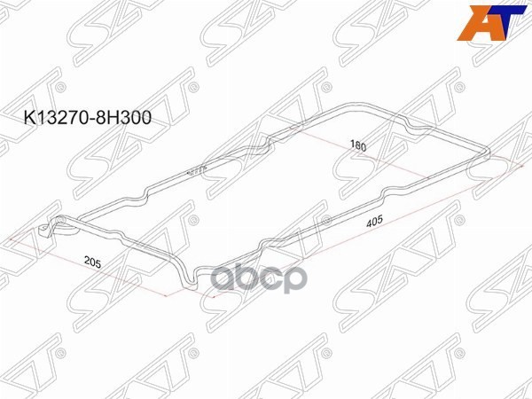 

Прокладка Клапанной Крышки Ns Qr20de, Qr25de, 00-Y11/P12/U30/J31/T30/Z50 Sat арт. K13270-8