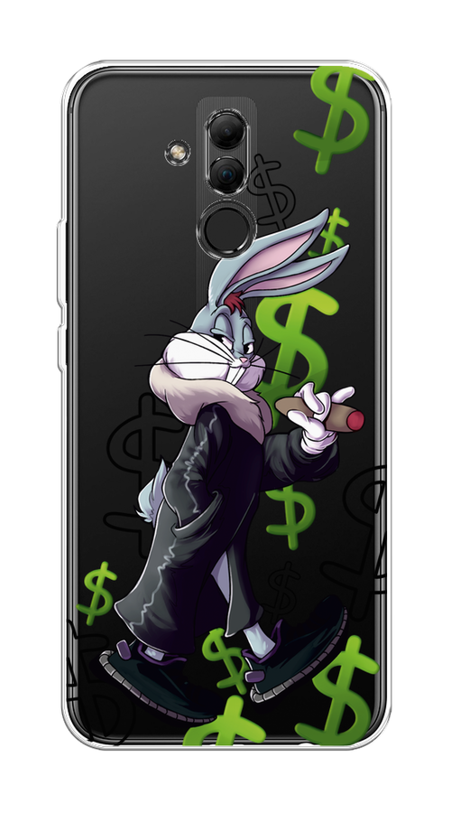 

Чехол на Huawei Mate 20 Lite "Rich Bugs Bunny", Зеленый;черный;голубой, 66650-6