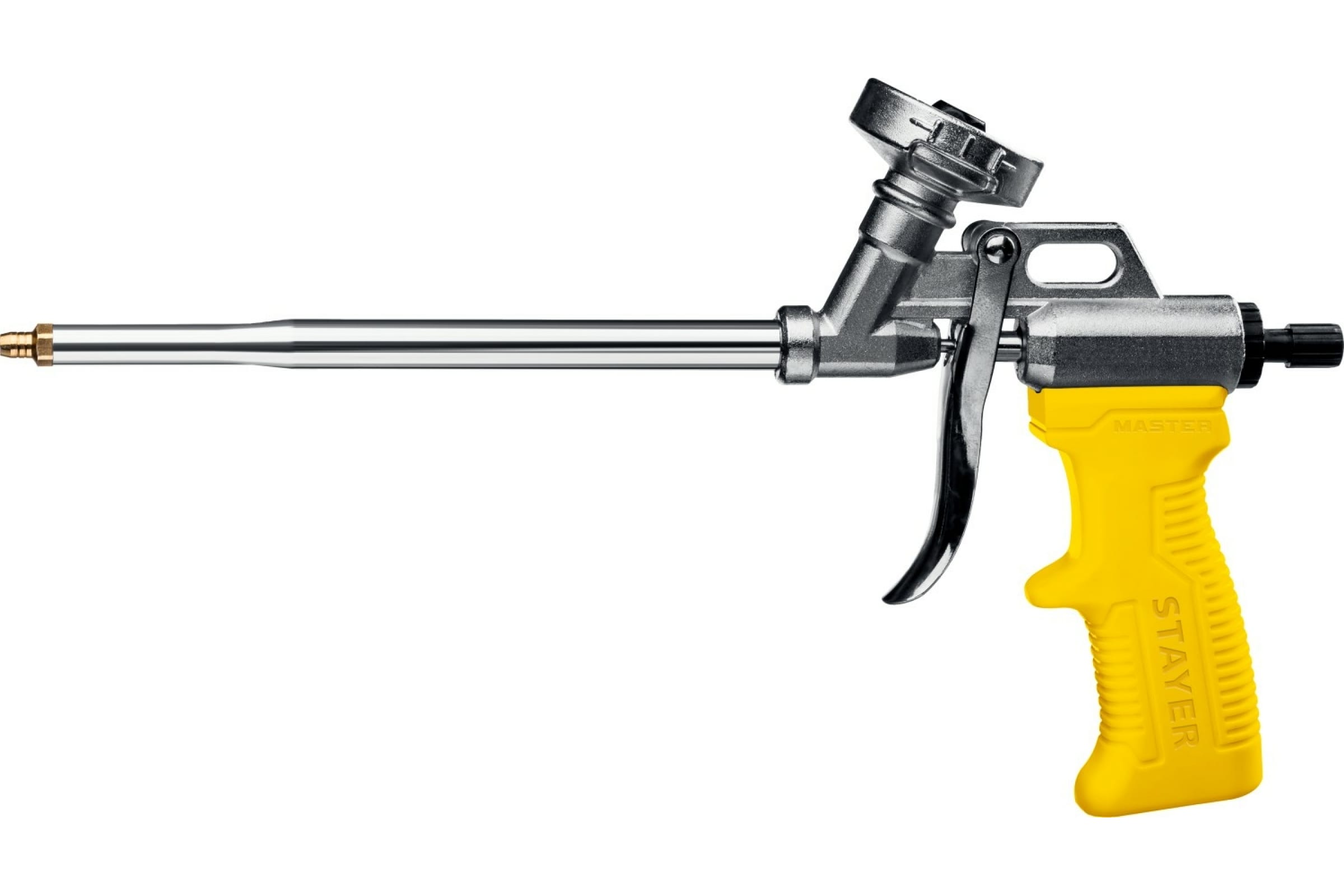 STAYER MASTER пистолет для монтажной пены, металлический корпус металлический скобозабивной пистолет stayer