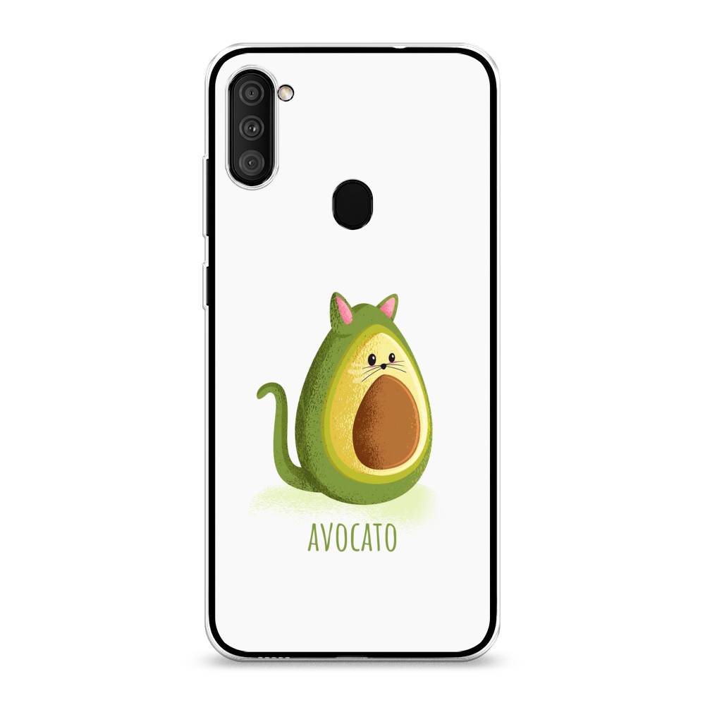 фото Силиконовый чехол "avocato" на samsung galaxy m11 awog