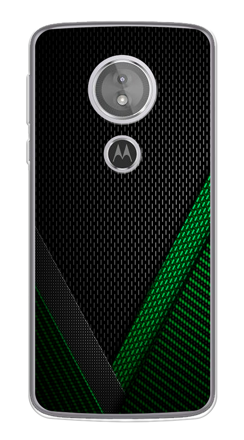 

Чехол Awog на Motorola Moto G6 Play / Моторола Мото G6 Плэй "Зеленый карбон", Разноцветный, 240950-3