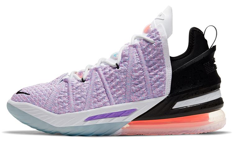 

Кроссовки унисекс Nike Lebron 18 Graffiti Print фиолетовые 42.5 EU, Фиолетовый, Lebron 18 Graffiti Print