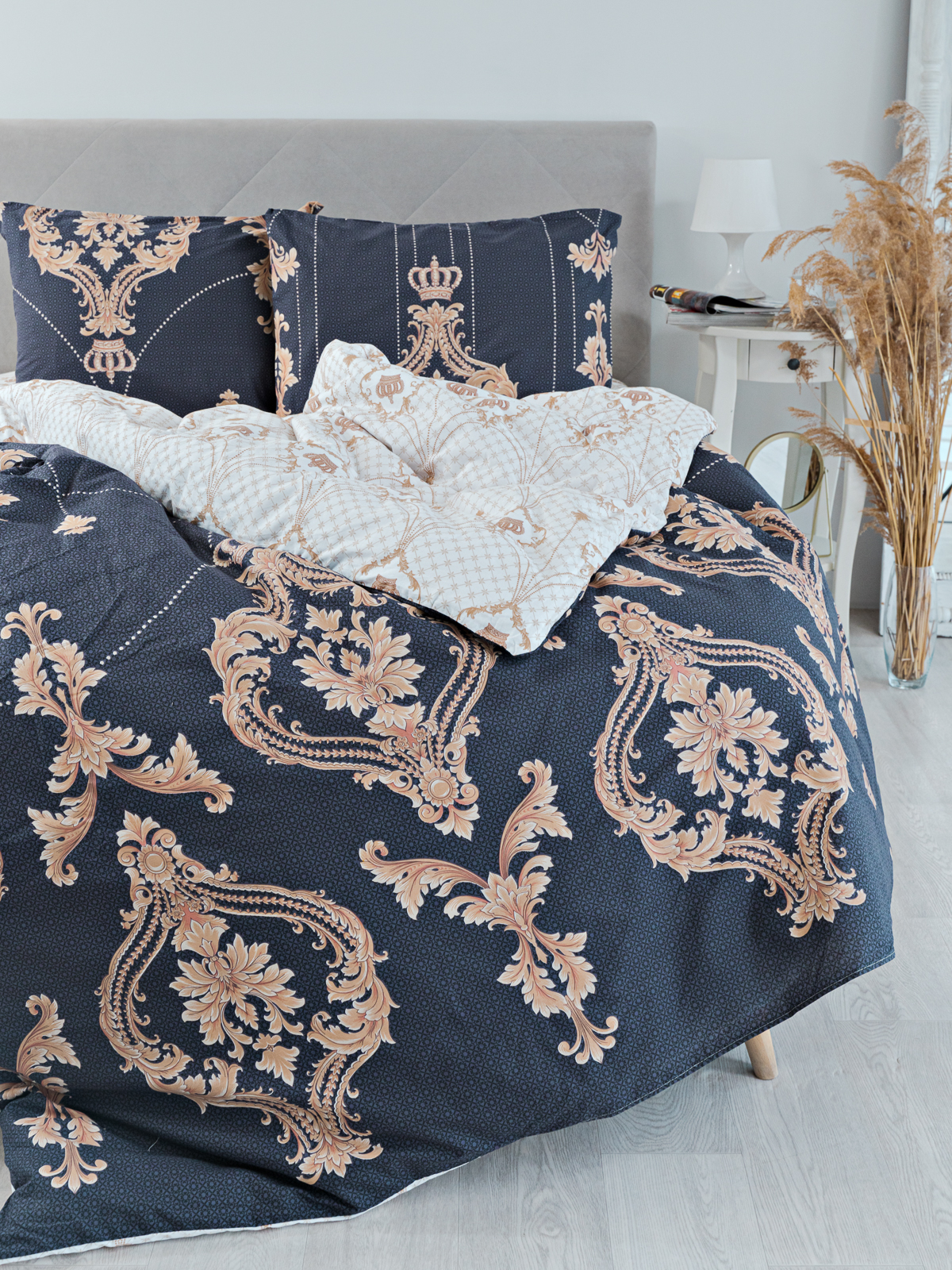 Комплект постельного белья Sweet Sleep, поплин, 1,5-спальный, Королева, наволочки 50х70