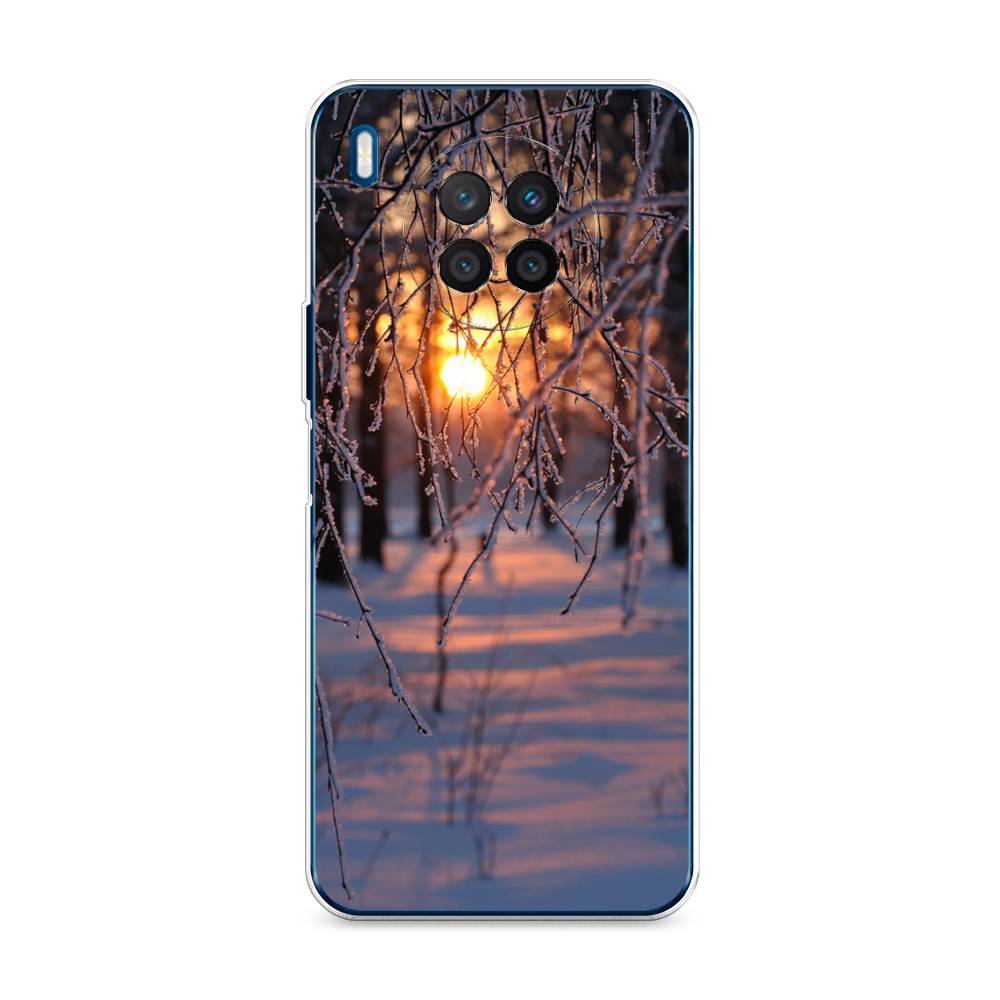 

Чехол для Huawei Nova 8i/Honor 50 lite "Зима 7", Оранжевый;розовый;черный, 6106350-2