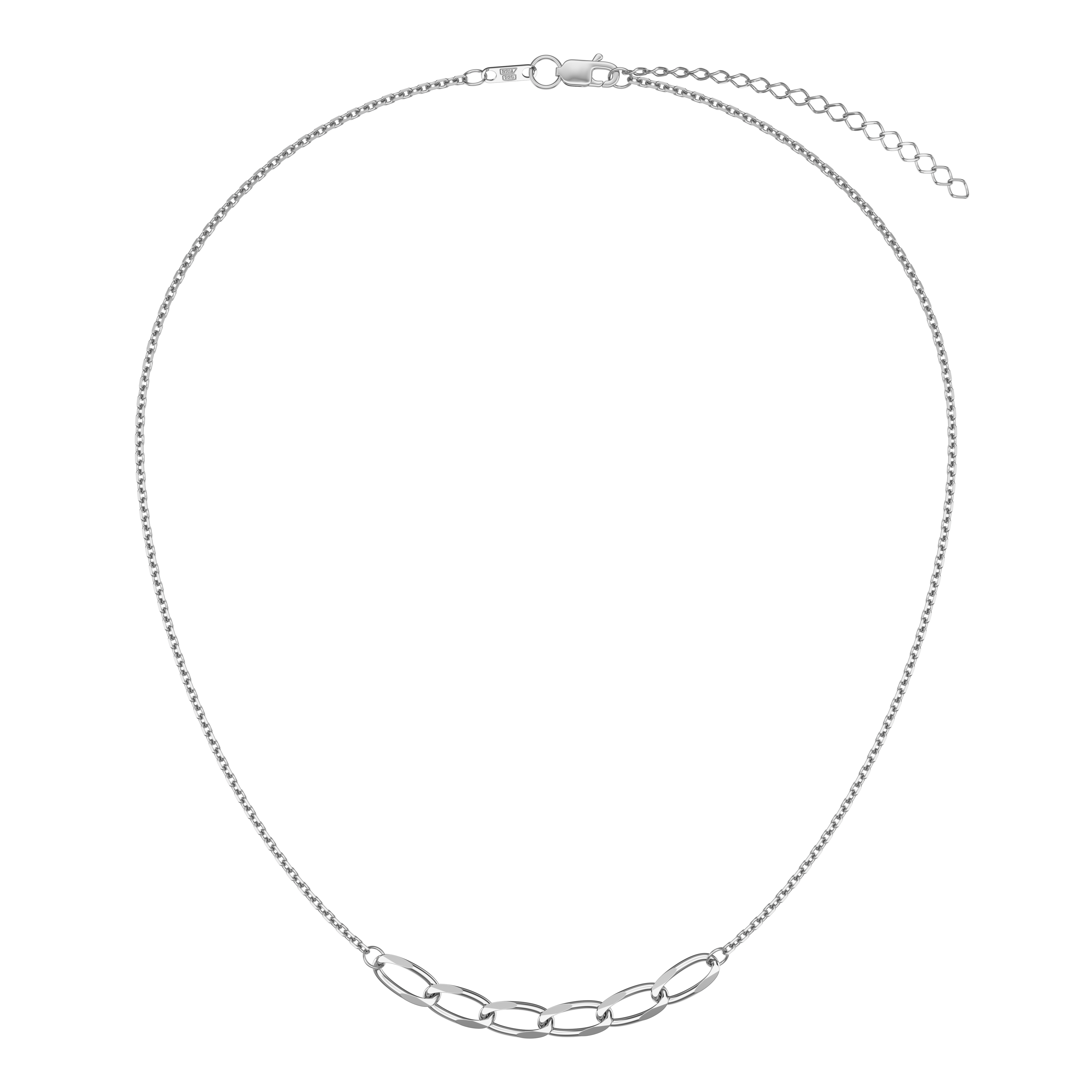 

Колье из серебра 38 см ЯХОНТ Золотой 2724568, 2724568