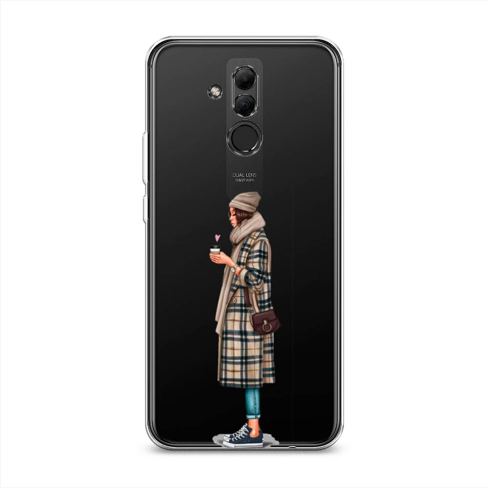 

Чехол на Huawei Mate 20 Lite "Утренний кофе", Коричневый;бежевый, 66650-6