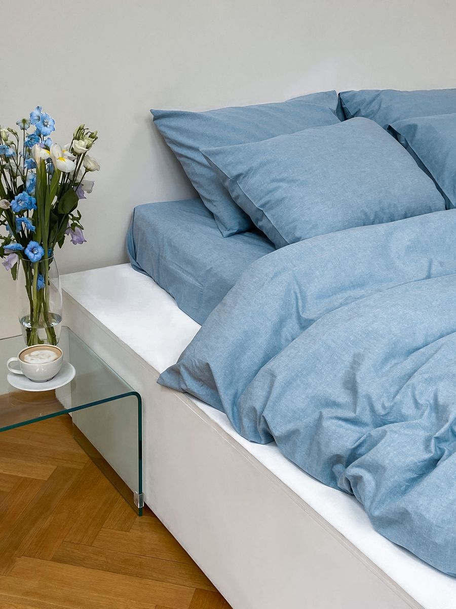 

Постельное бельё Home Only Rainy Day Евро-макси Варёный хлопок