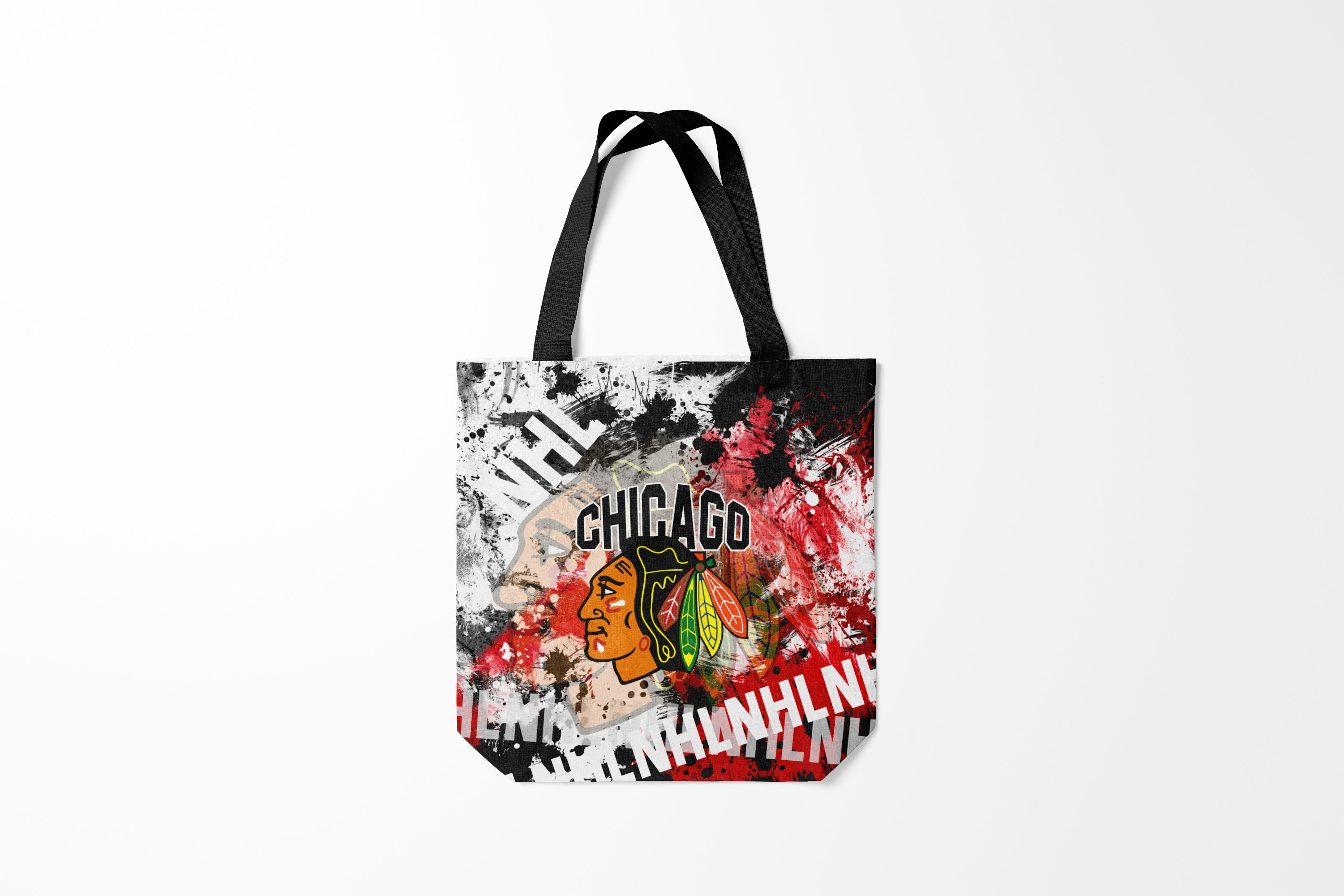 

Сумка шoппер унисекс Burnettie NHL Колорадо Эвеланш, разноцветный, NHL Колорадо Эвеланш