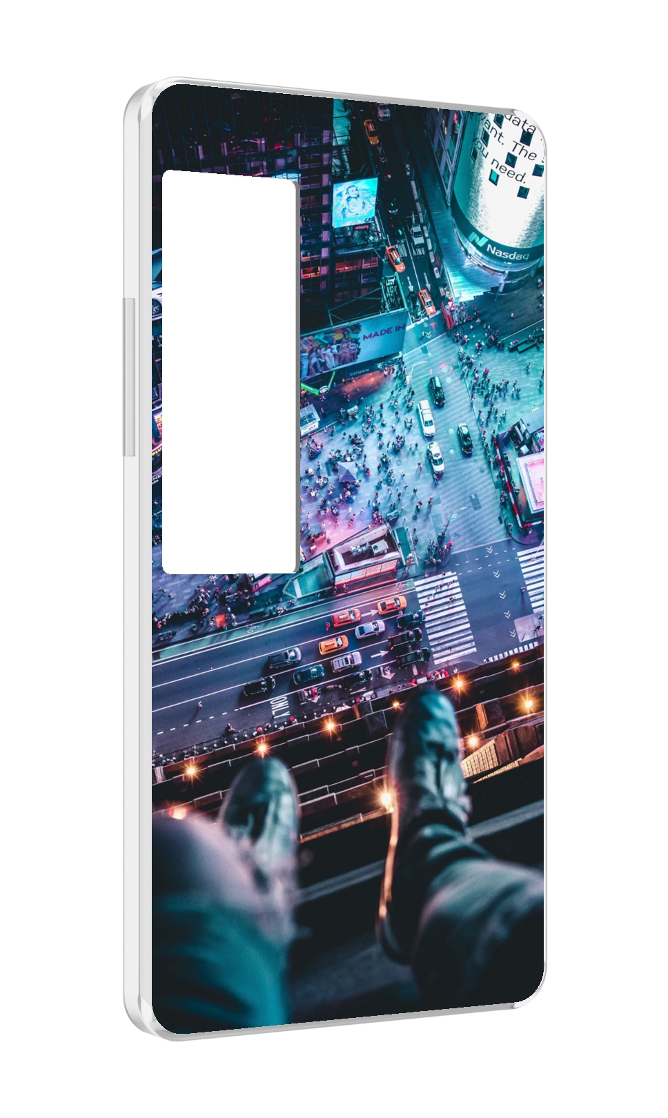 

Чехол MyPads парень на крыше для Meizu Pro 7 Plus, Прозрачный, Tocco