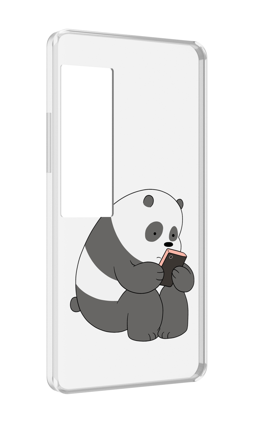 

Чехол MyPads панда-в-телефоне для Meizu Pro 7 Plus, Прозрачный, Tocco