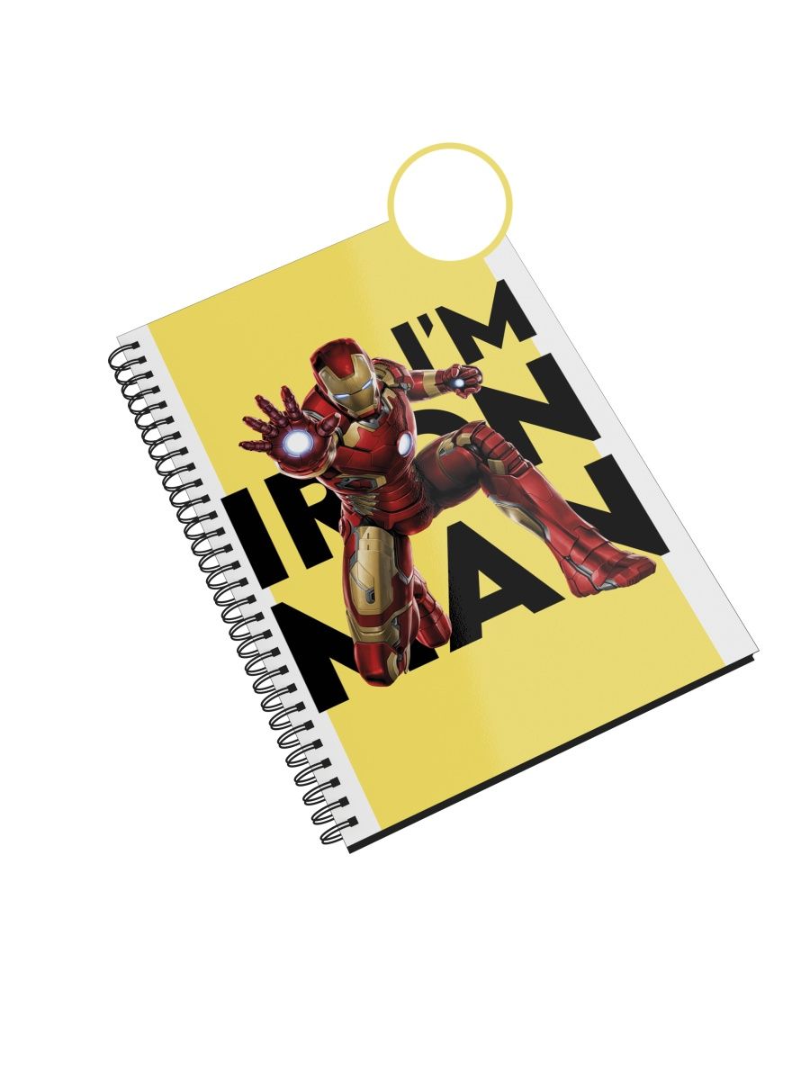 

Блокнот Каждому Своё "Iron man/Железный человек" NP-MVIM9-A5/1 A5 48л, NP-MVIM9-A5/1