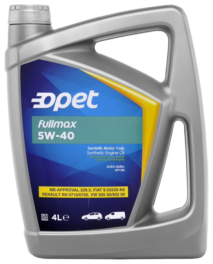 

Моторное масло OPET Fullmax 5w40 4л