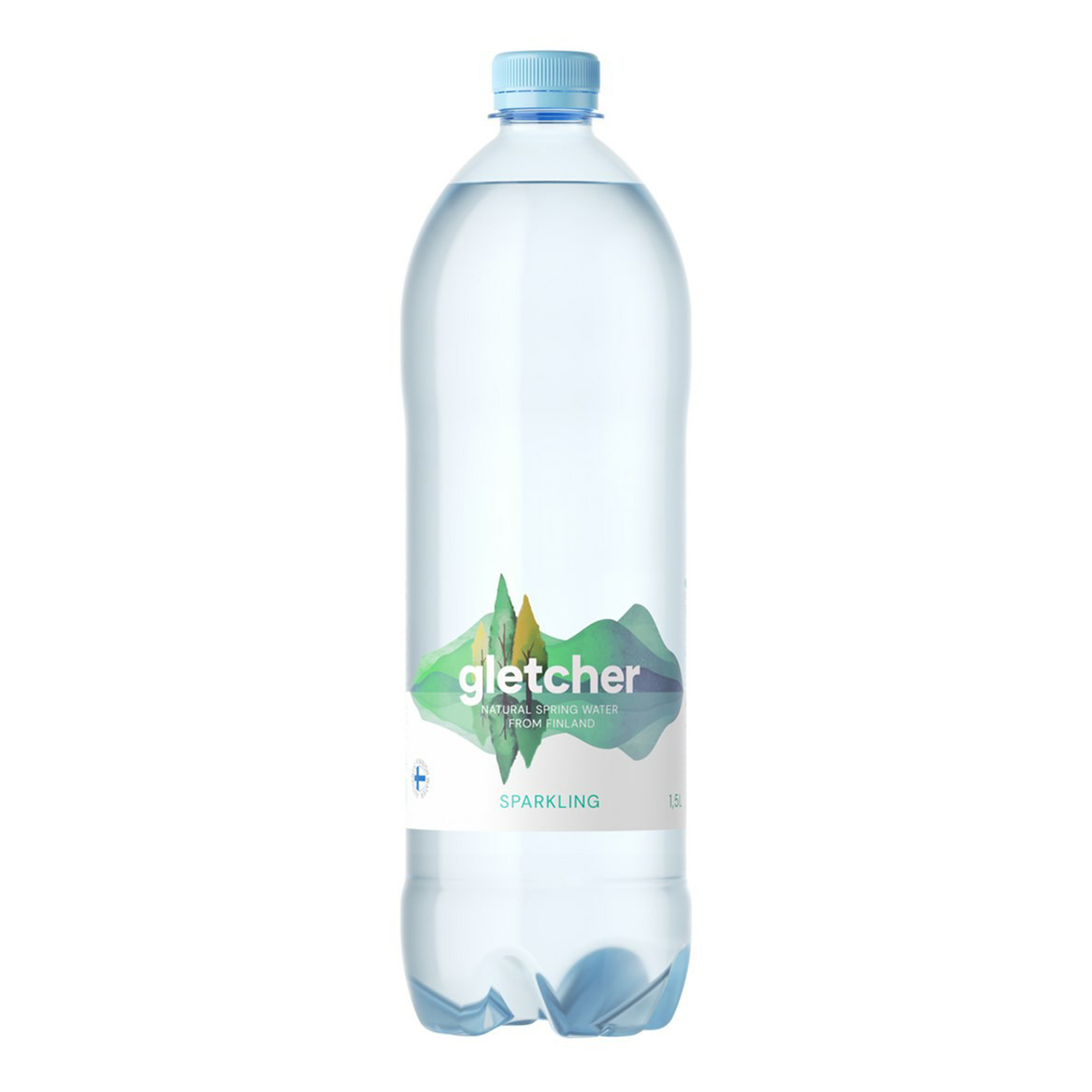 Вода питьевая Gletcher газированная, 1,5 л