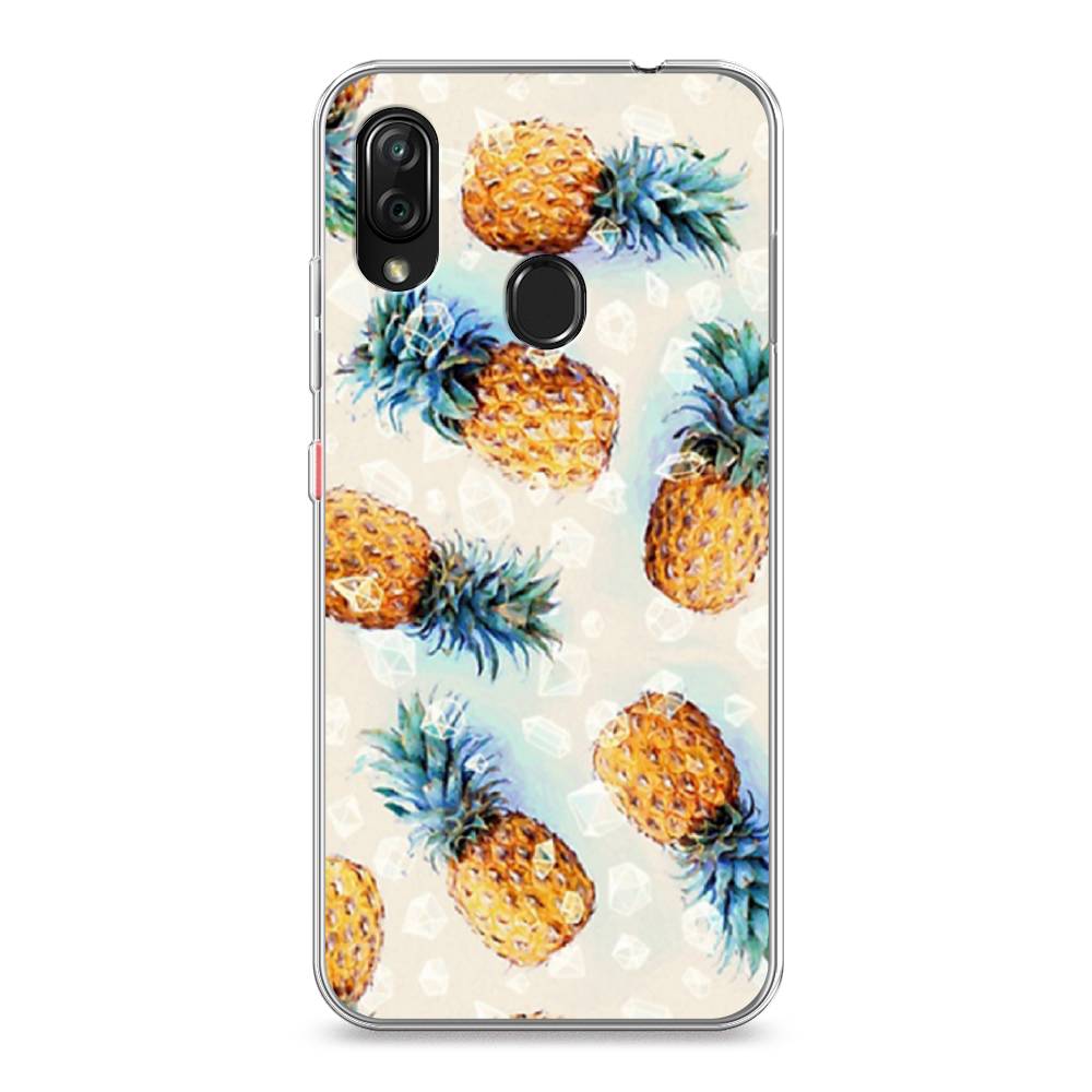 

Чехол Awog на ZTE Blade V10 Vita / ЗТЕ Блэйд V10 Vita "Ананасы", Разноцветный, 132650-3