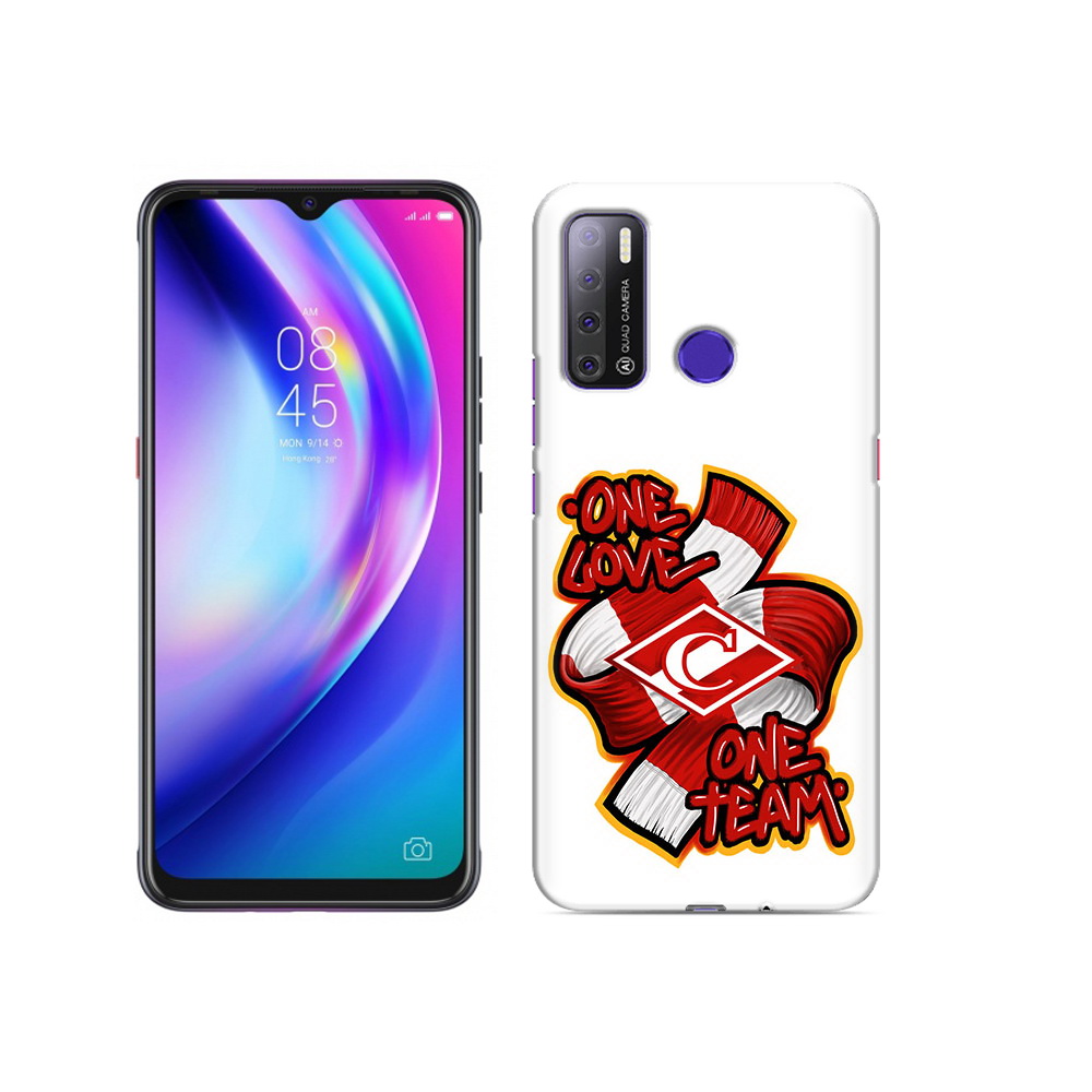 

Чехол MyPads Tocco для Tecno Pouvoir 4 ФК спарак 1 любовь, Прозрачный, Tocco