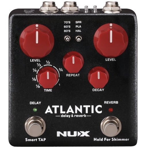 

Гитарная педаль эффектов/ примочка NUX NDR-5, Черный, NDR-5