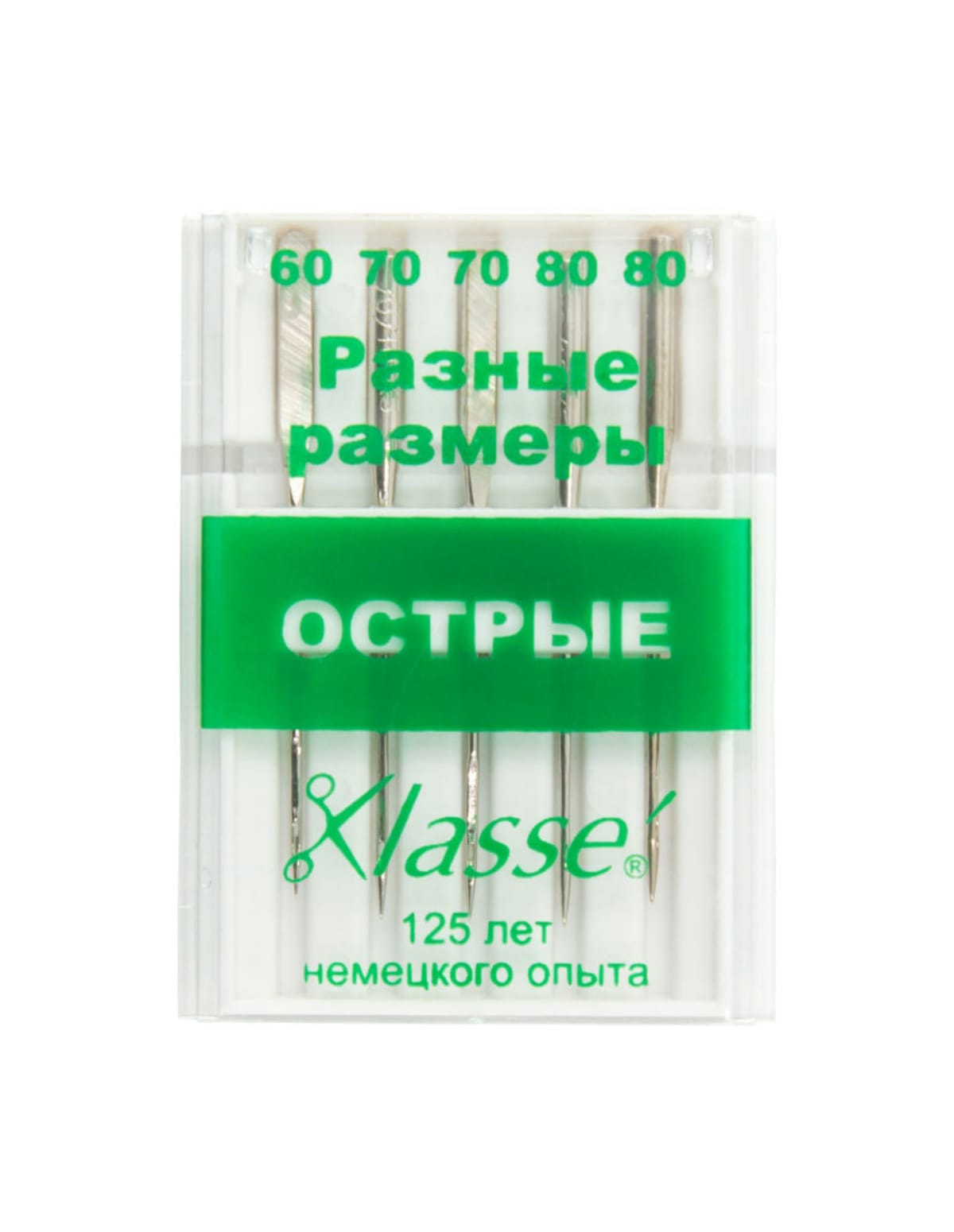 

Иглы для бытовых швейных машин микротекс N 60, 70, 80 N60/8,N70/10,N80/12
