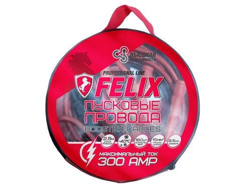 FELIX Провода стартовые 300A 